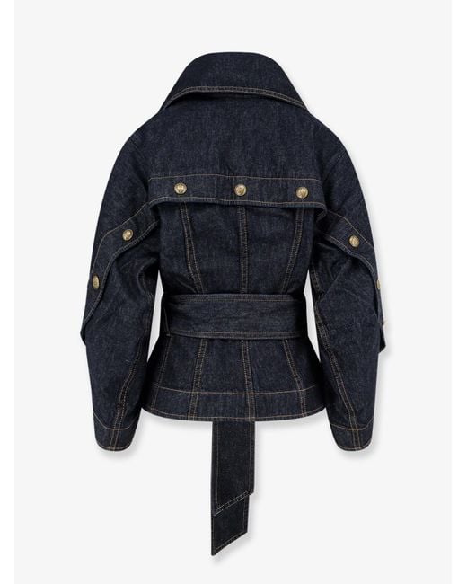 Zimmermann Blue Valiant Denim Jacket