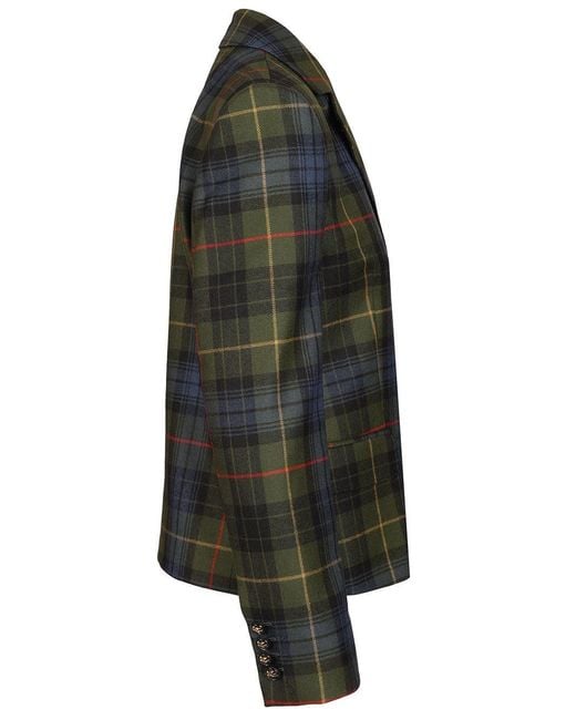 Etro Black Single-Breasted Blazer