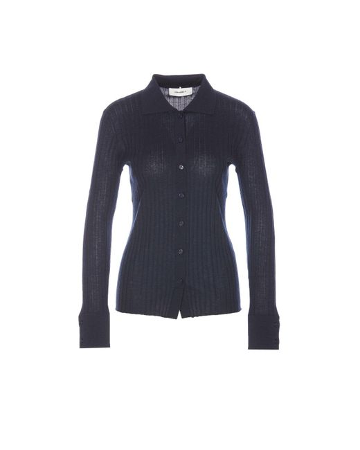 Lisa Yang Blue Aria Cardigan