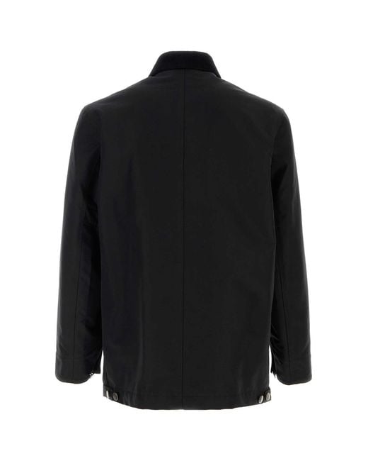 Prada Black Canvas Jacket for men