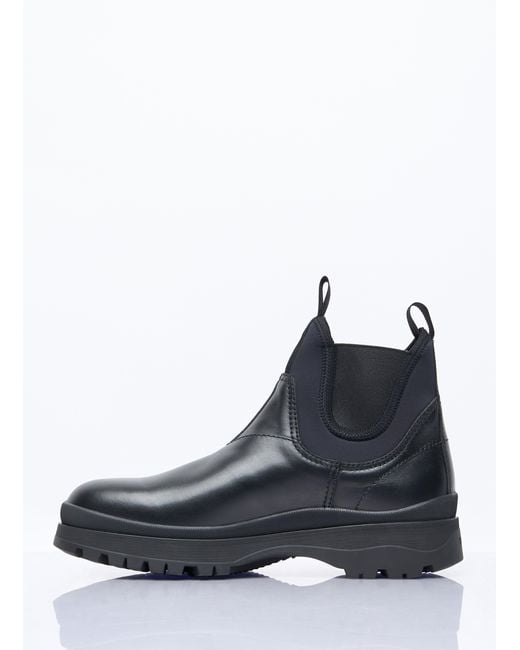 Prada Black Blixxen Boots for men