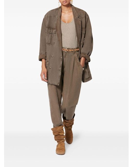 Isabel Marant Brown Light Jacket "Nevala"