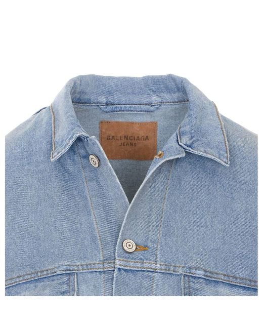 Balenciaga Blue Regular Jacket