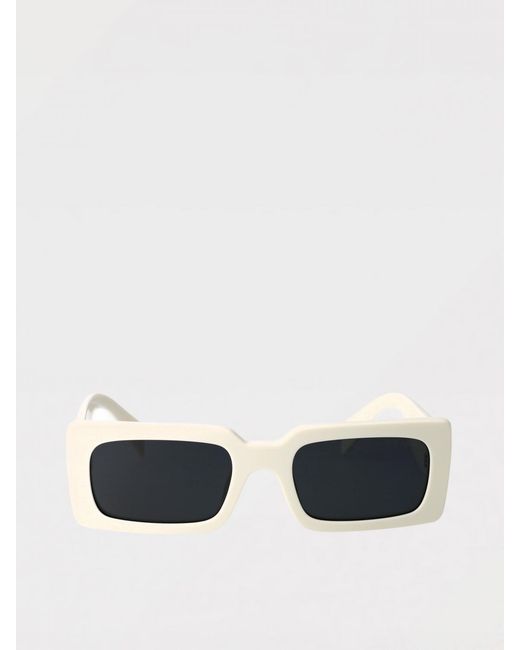 Prada White Acetate Sunglasses