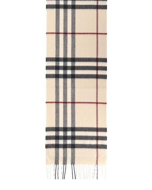 Burberry Metallic Sciarpa "Check"