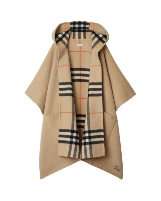 Burberry Natural Ponchos