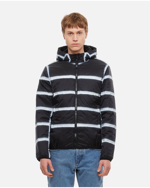 Givenchy Blue Printed Nylon Puffer for men