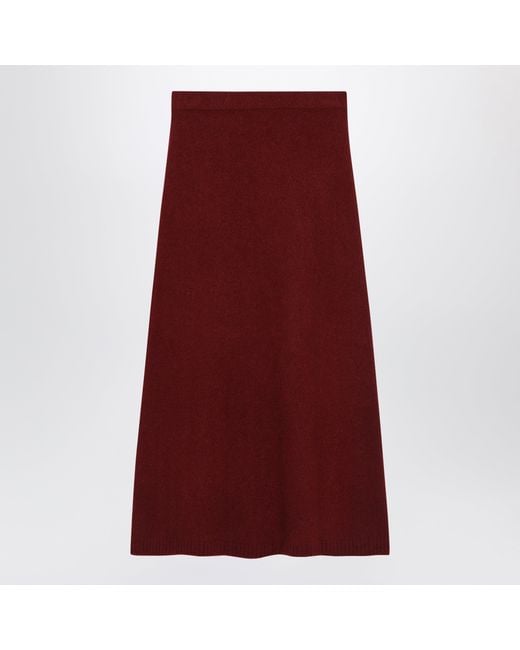 Max Mara Red Raspberry Skirt