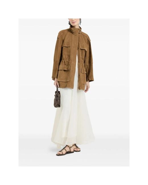 Brunello Cucinelli Brown Jackets