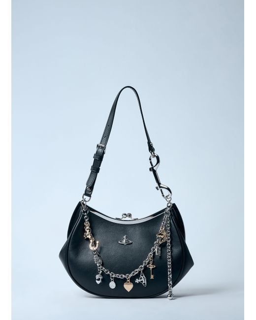 Vivienne Westwood Charm Frame Handbag in Blue | Lyst