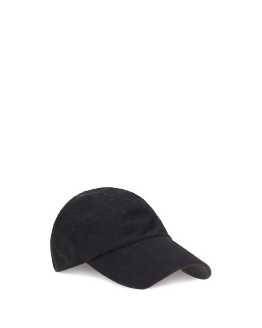 Gucci Black Skylar Base Jersey Baseball Cap