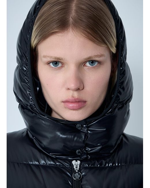 Moncler Blue Courcelles Long Down Coat