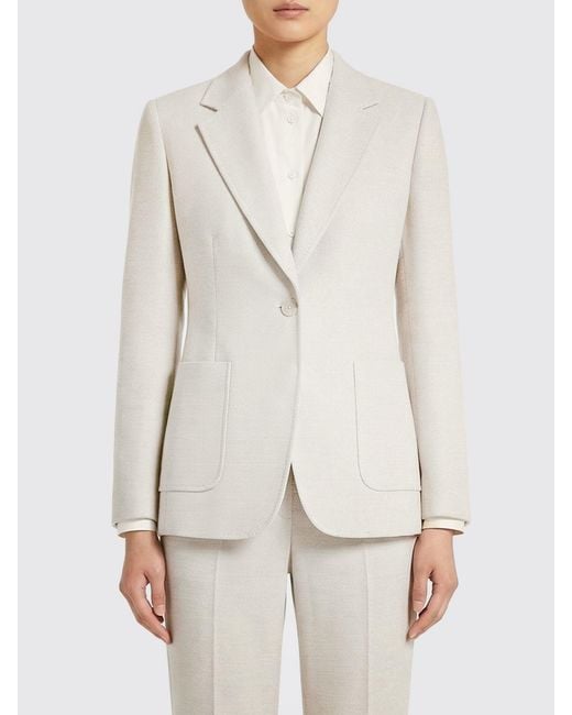 Max Mara White Jacket