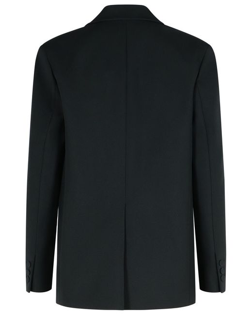 ANDAMANE Black 'Guia' Polyester Blazer