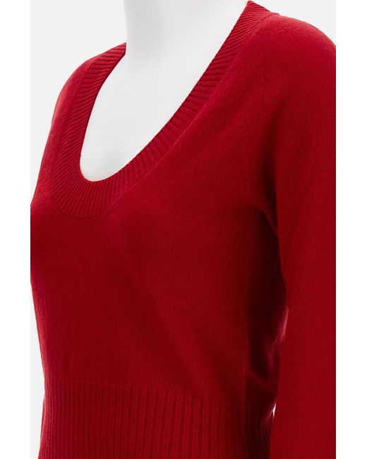 Simone Rocha Red Maglia
