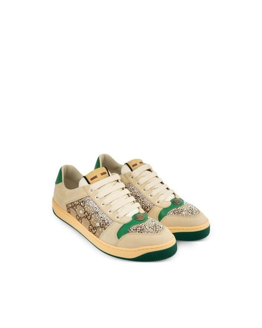 Gucci Natural Neutrals Trainers