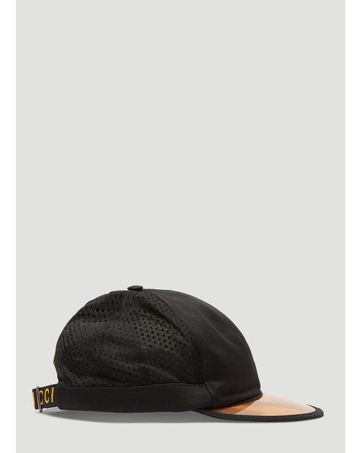 Gucci Black Bunny Baseball Cap for men