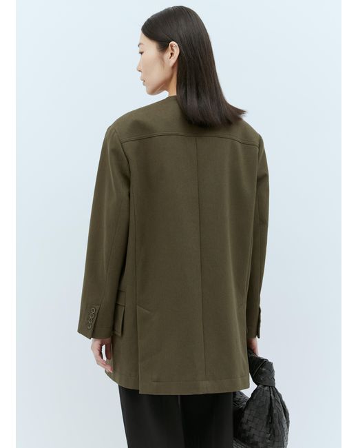 Max Mara Green Woven Jacket