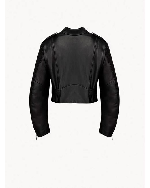 Saint Laurent Black Leather Jacket