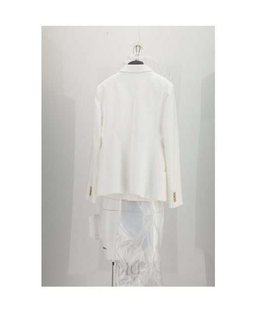 Dior White Dior Jacket