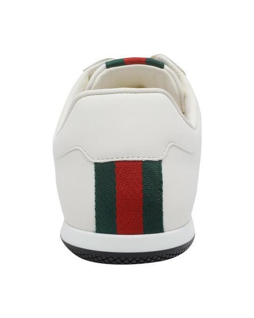 Gucci White Shift Sneakers for men
