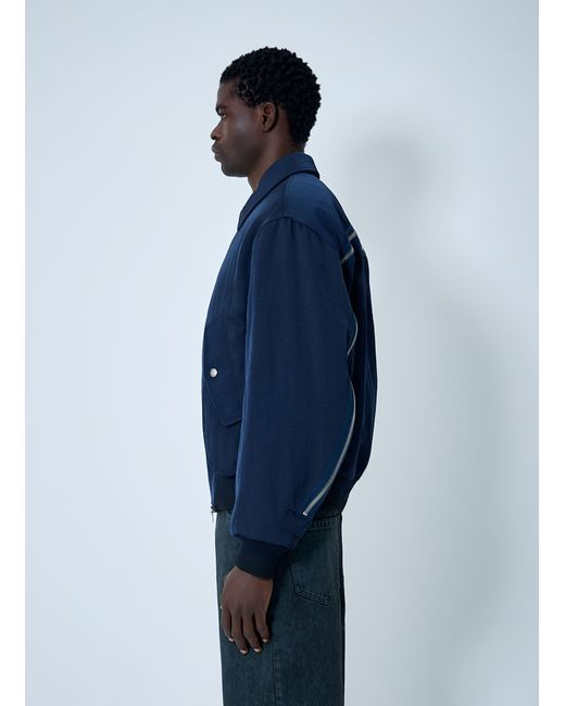 Dries Van Noten Blue Venlo Jacket for men