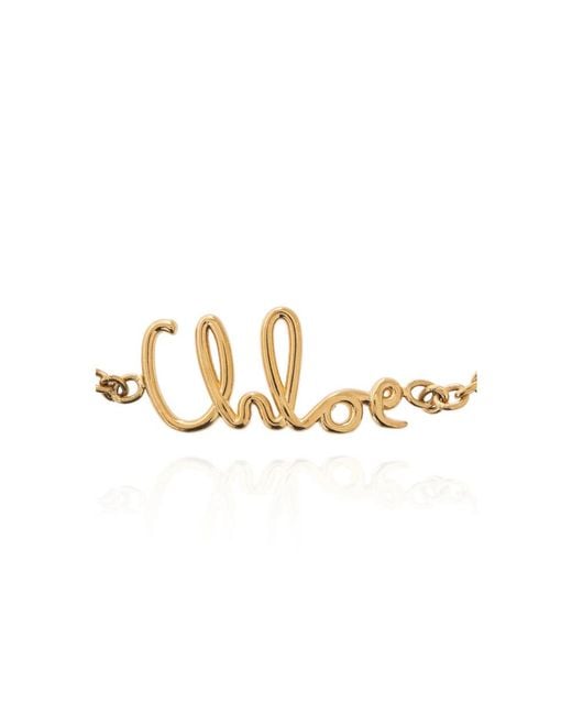 Chloé Metallic Chloã Bracelets