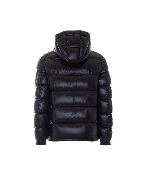 Herno Blue Polar Tech Down Jacket for men