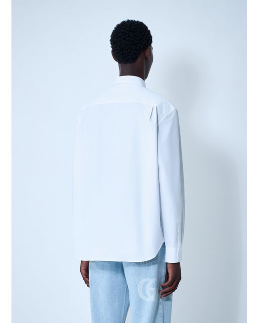 Gucci White Button-Down Shirt for men