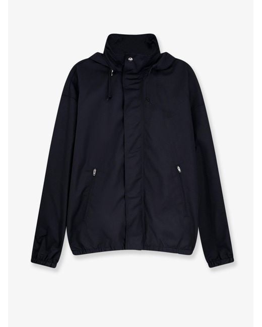 Céline Blue Windproof Nylon Jacket for men