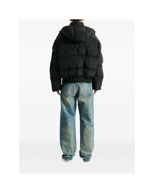 Balmain Black Coats for men