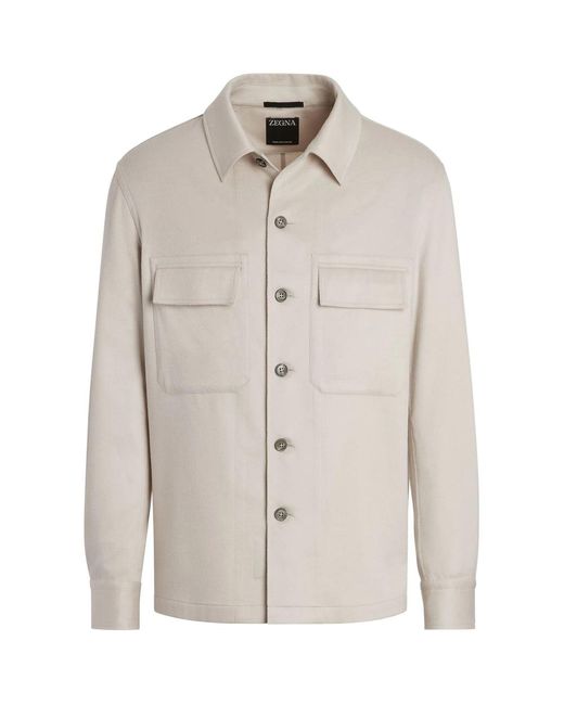 Zegna Gray Jackets for men