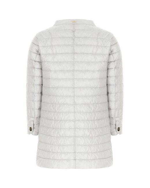 Herno White Clothing Jackets