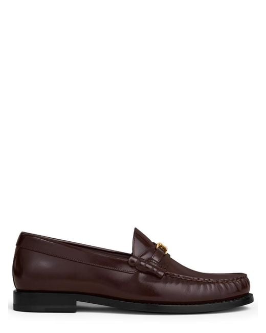 Céline Brown Moccasin "Triomphe Luco"