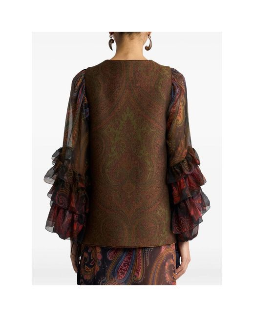 Etro Brown Jackets