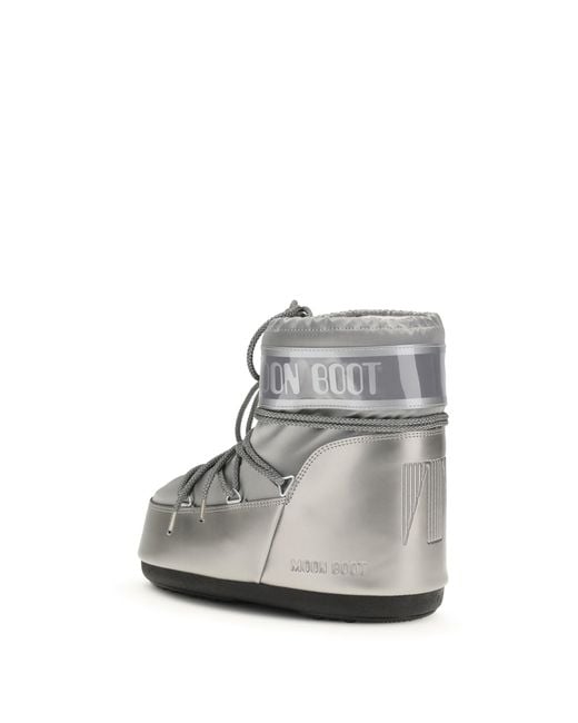 Moon Boot White Icon Glance Boots