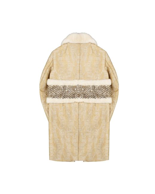 DSquared² Natural Single-Breasted Coats