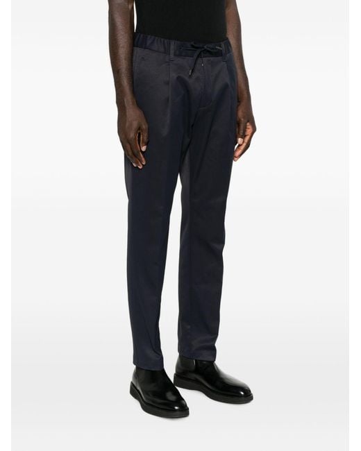 Herno Blue Trousers for men