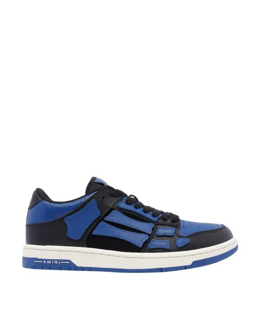 Amiri Blue Skel Low Top Sneakers for men
