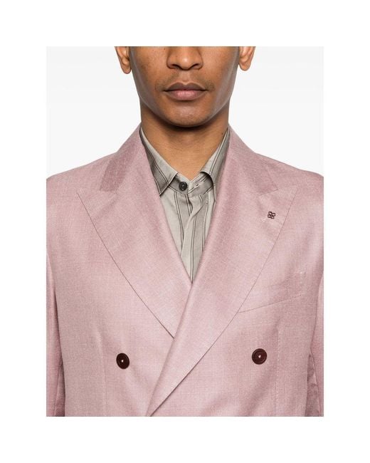 Tagliatore Pink Jackets for men