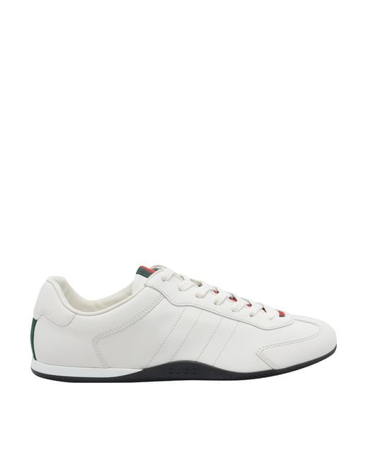 Gucci White Shift Sneakers for men
