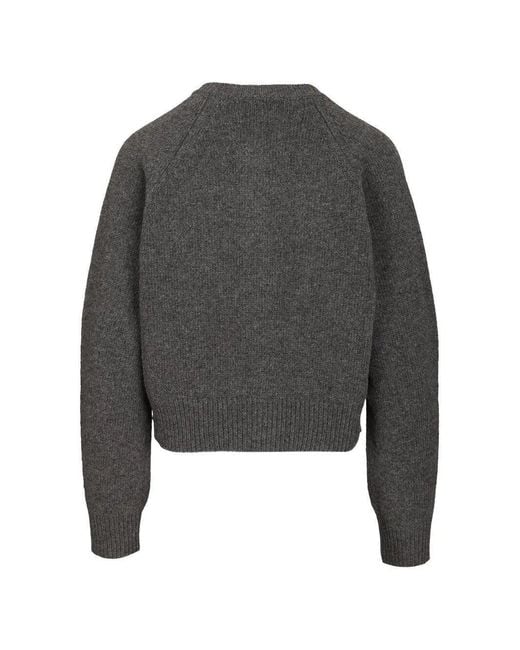 Weekend by Maxmara Gray Button-Down Cardigan