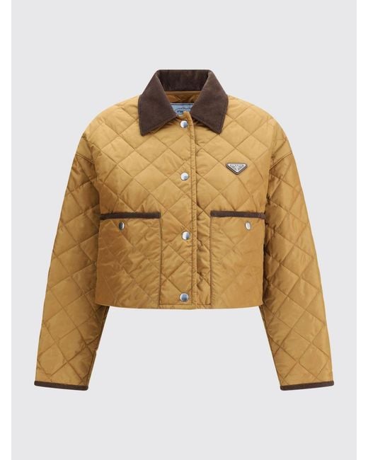Prada Metallic Jacket Rope