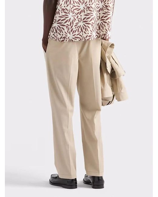 Prada Natural Cotton Pants for men