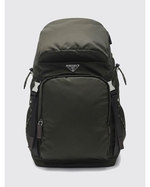 Prada Black Speedrock Backpack for men