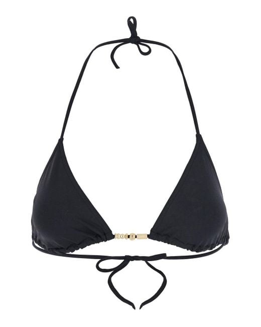 Eres Blue 'Ephemere' Bikini Top With Beaded Embellishmentsand Triangular Cup for men