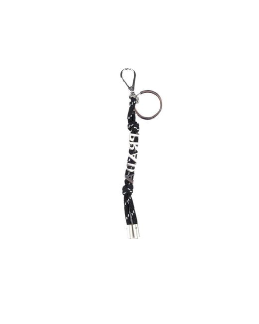 Prada Blue Accessories Keychains for men