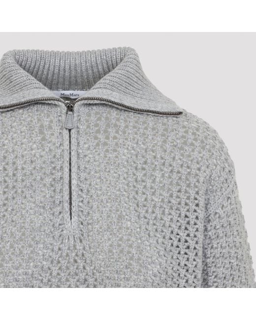 Max Mara Gray Tequila Pullover