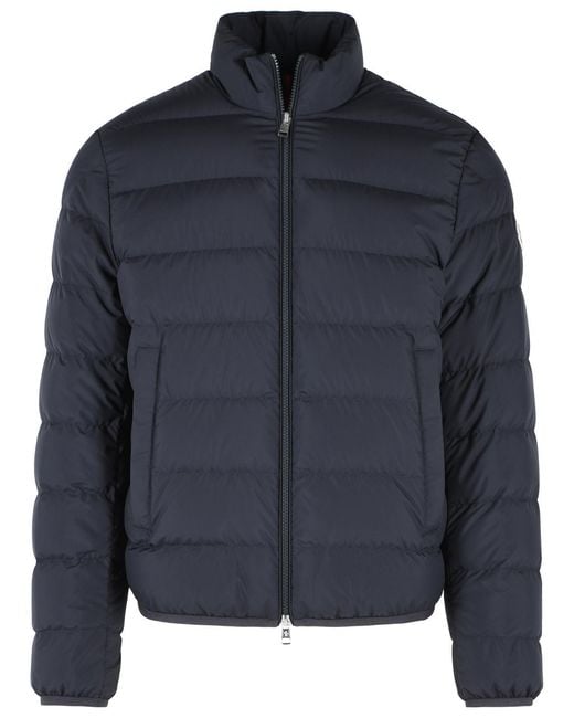 Moncler Blue 'Baudinet' Polyester Down Jacket for men