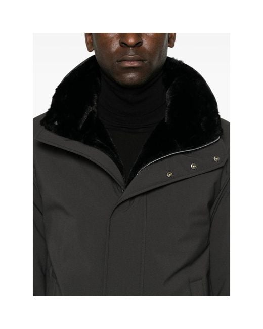 Herno Black Coats for men